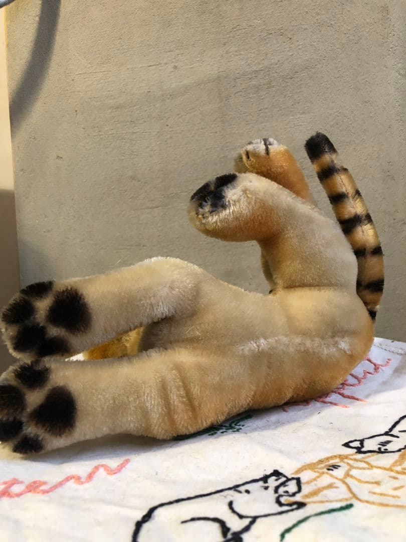 アンティーク シュタイフ タイガー テディ