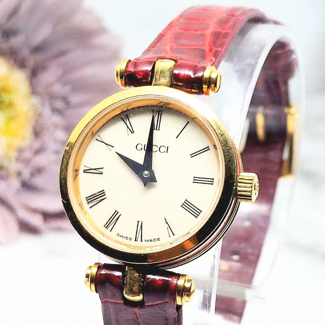 GUCCI グッチ 腕時計 シェリーライン アナログ レディース ローマン