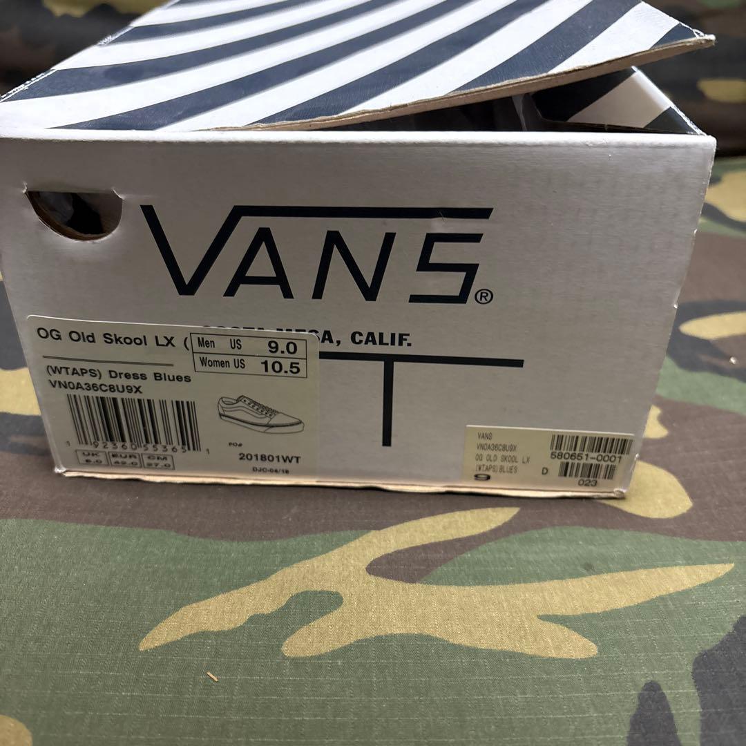 VANS × WTAPS oldskool LX navy
