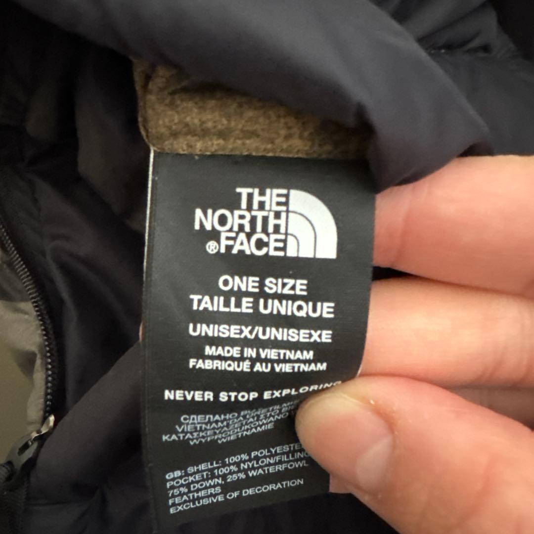 THE NORTH FACE ヌプシ ダウンベスト マフラー