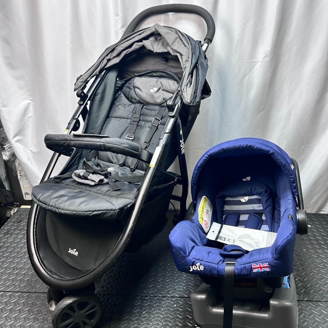 【美品】joie トラベルシステム ３点セット ISOFIX　送料無料