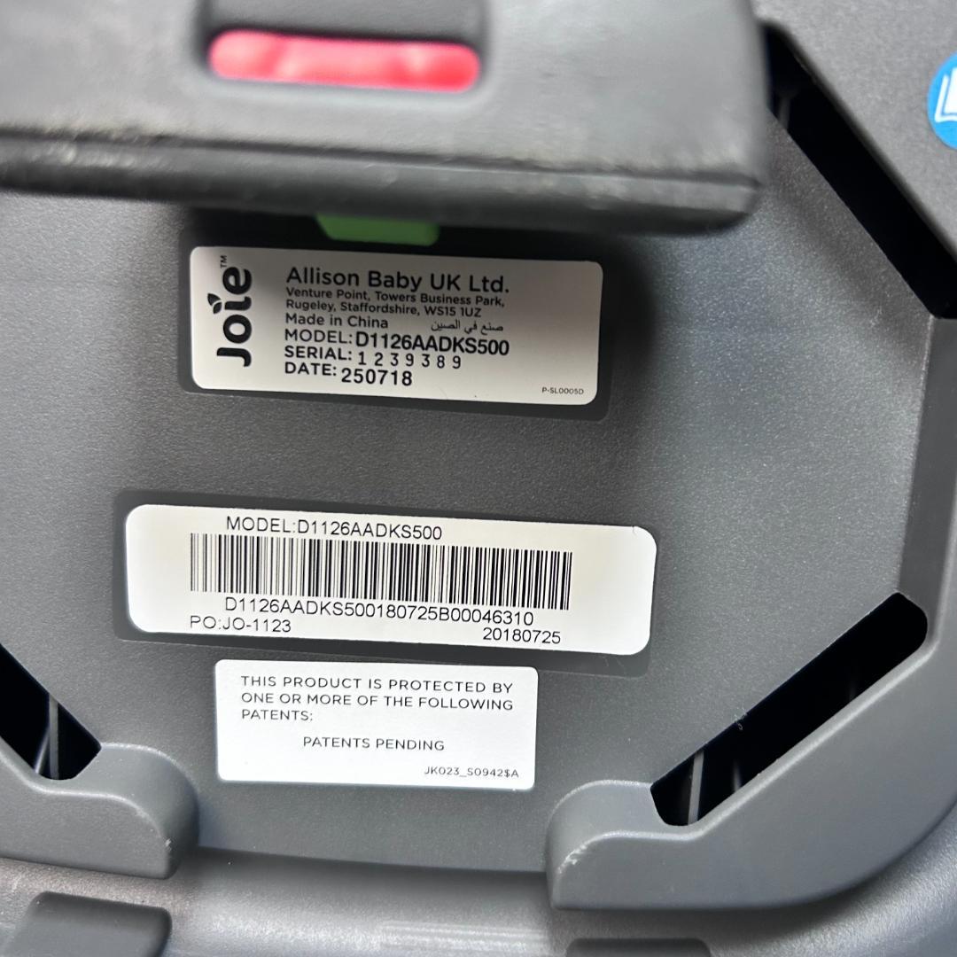 【美品】joie トラベルシステム ３点セット ISOFIX　送料無料