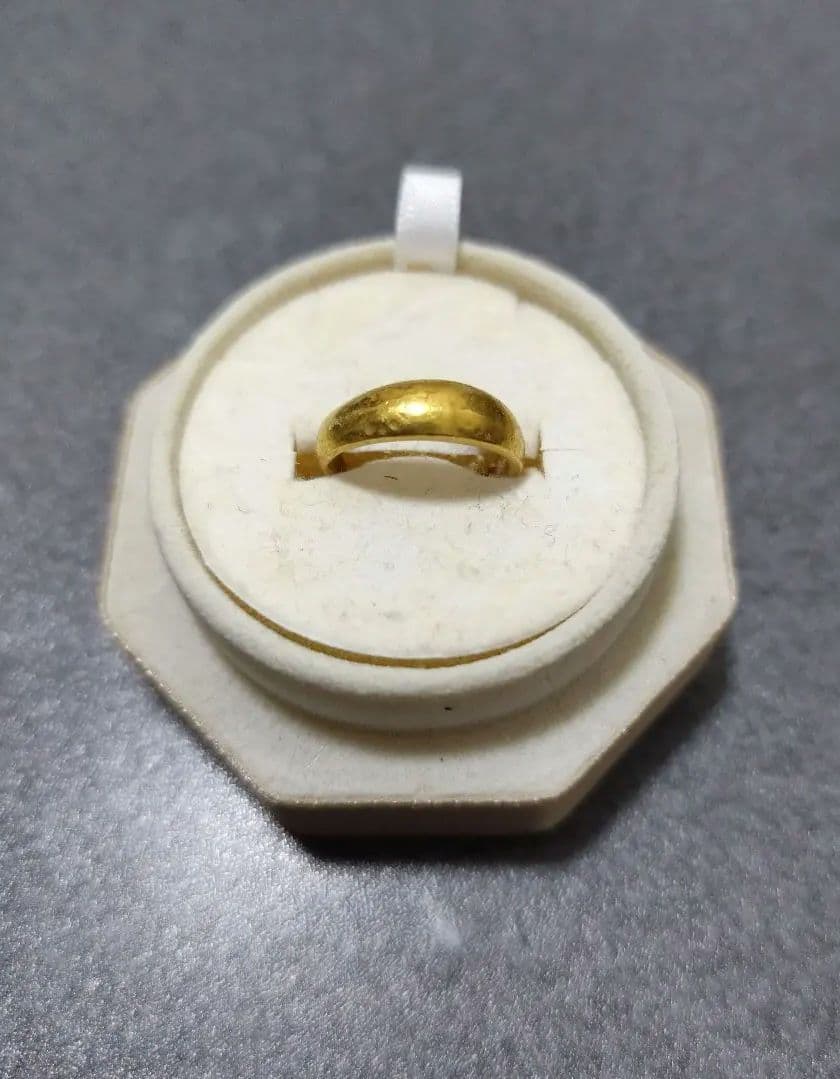 純金指輪　最終値下げ　今月削除します。