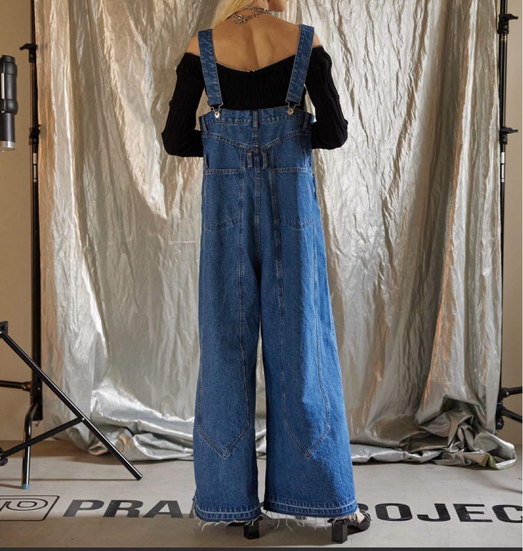 【美品】PRANK PROJECT 2WAYサロペット　オーバーオール　デニム