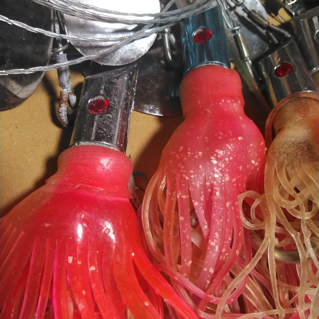 トローリング用　ルアー　スピナーブレード付き　7個セット