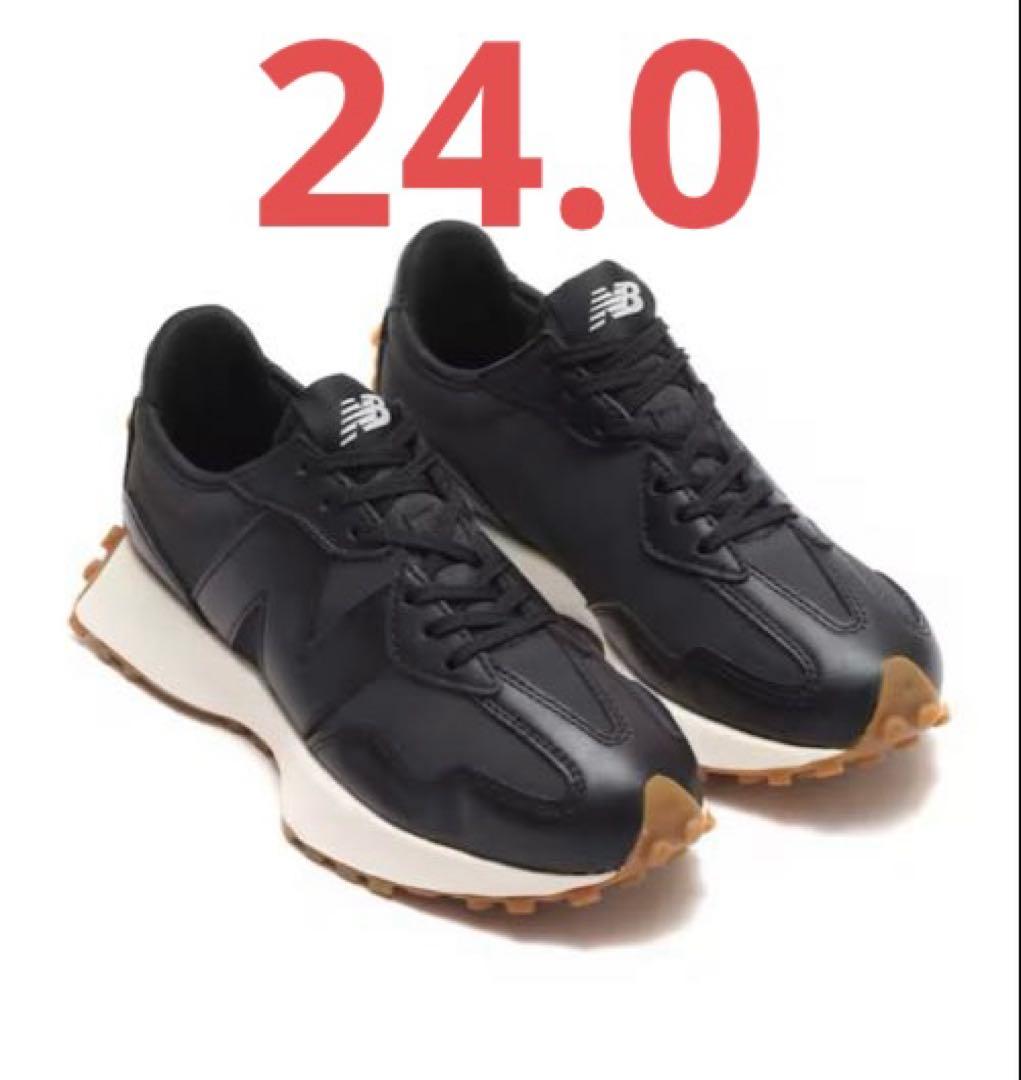 ニューバランス 327 WS327LB ブラック　24.0