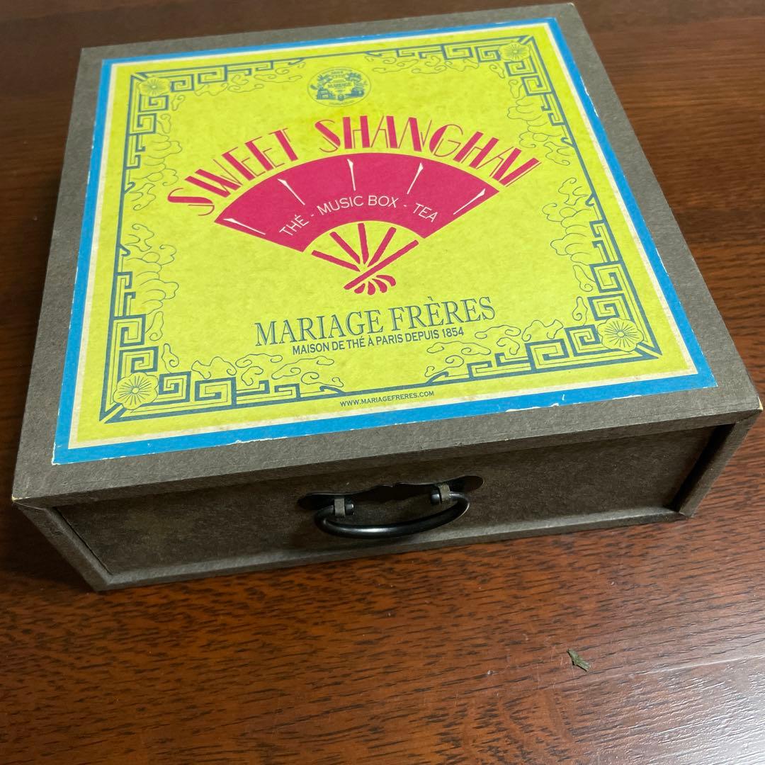 mariage freres マリアージュフレール　オルゴールボックス　木箱