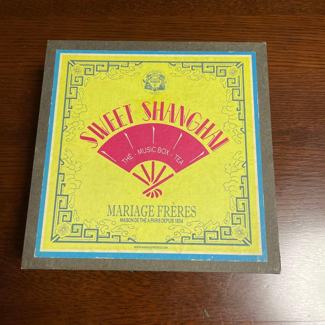 mariage freres マリアージュフレール　オルゴールボックス　木箱