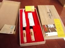 未使用品！堺菊虎 村田刃物製作所の包丁２本