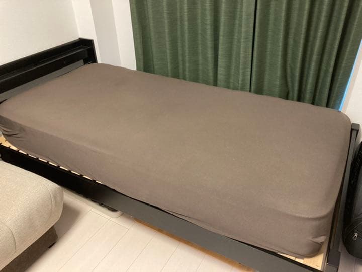 【3点セット】ベッドフレーム・マットレス・カバー【ニトリ】