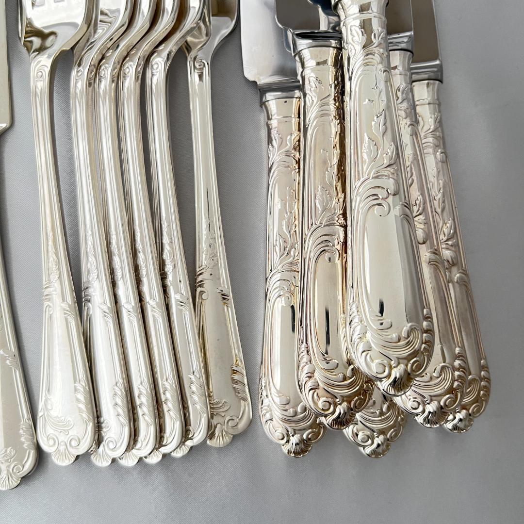 【Hugh Foulerton】ディナーセット 6名用40本組 サーバー付