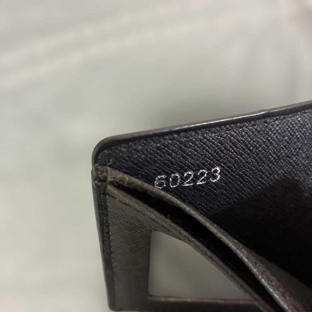 Louis Vuitton 二つ折り財布 グレー モノグラム