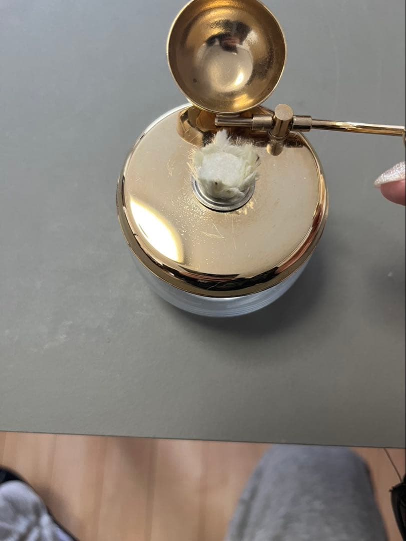 豪華 ベルギー式 サイフォン コーヒーメーカー ゴールド　アンティーク調