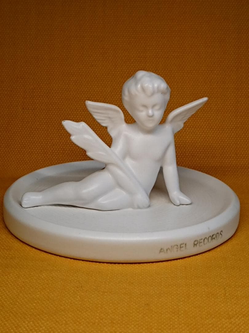 天使　陶器　オブジェ　置物　インテリア　工芸品　美術品　A2936