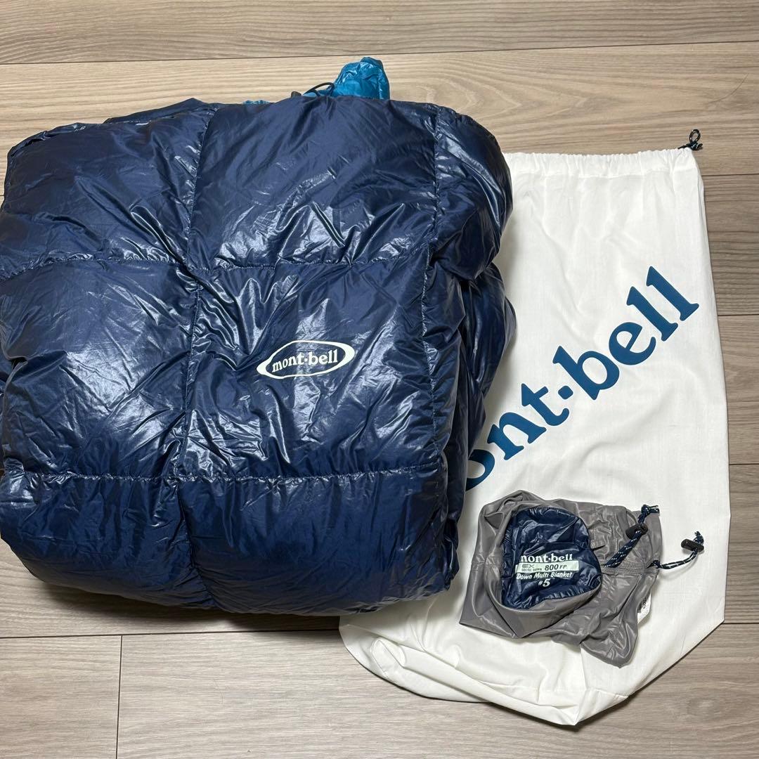 【美品】モンベル ダウンマルチブランケット 800FP #5