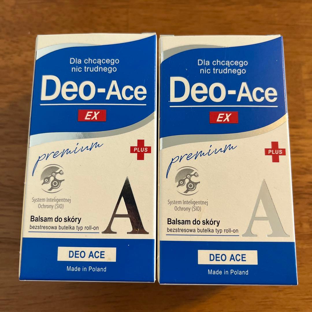 ２本セット　デオエースＥＸプラスロールオン　40ml　制汗