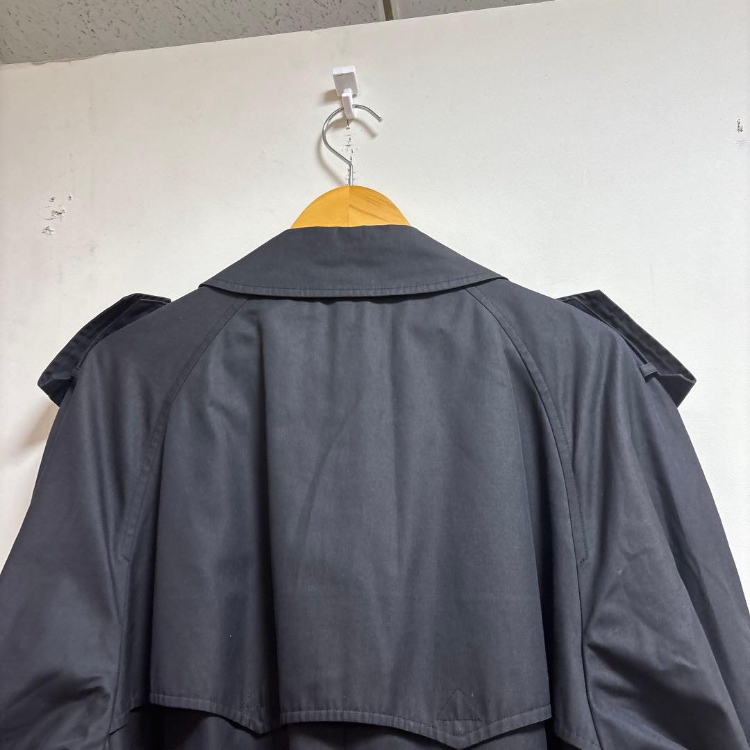 希少　Polo Ralph Lauren ブラック トレンチコート　ツーウェイ