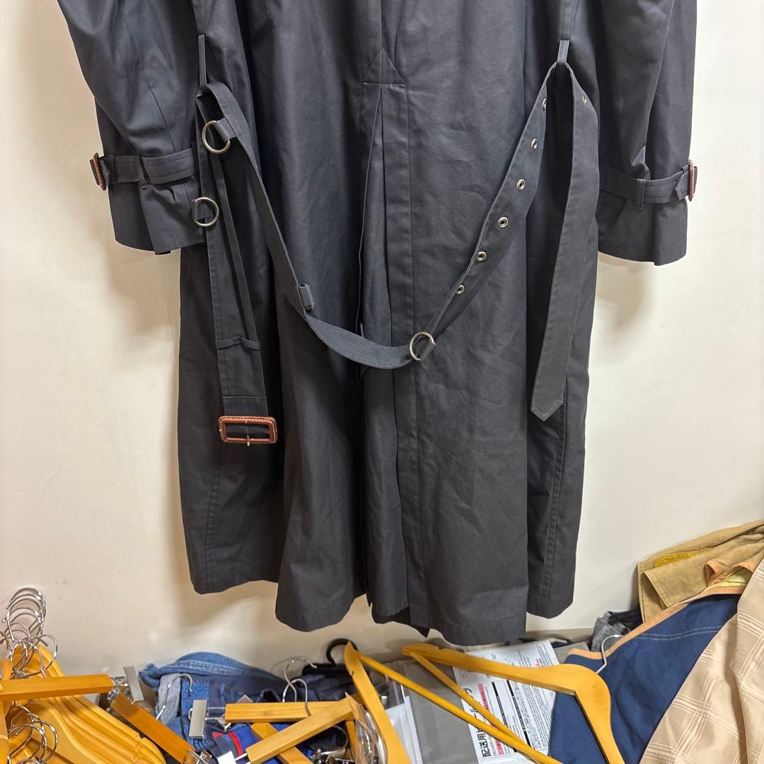 希少　Polo Ralph Lauren ブラック トレンチコート　ツーウェイ