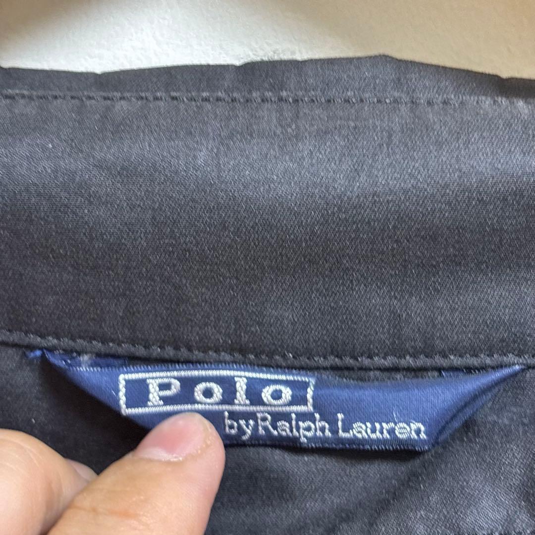 希少　Polo Ralph Lauren ブラック トレンチコート　ツーウェイ