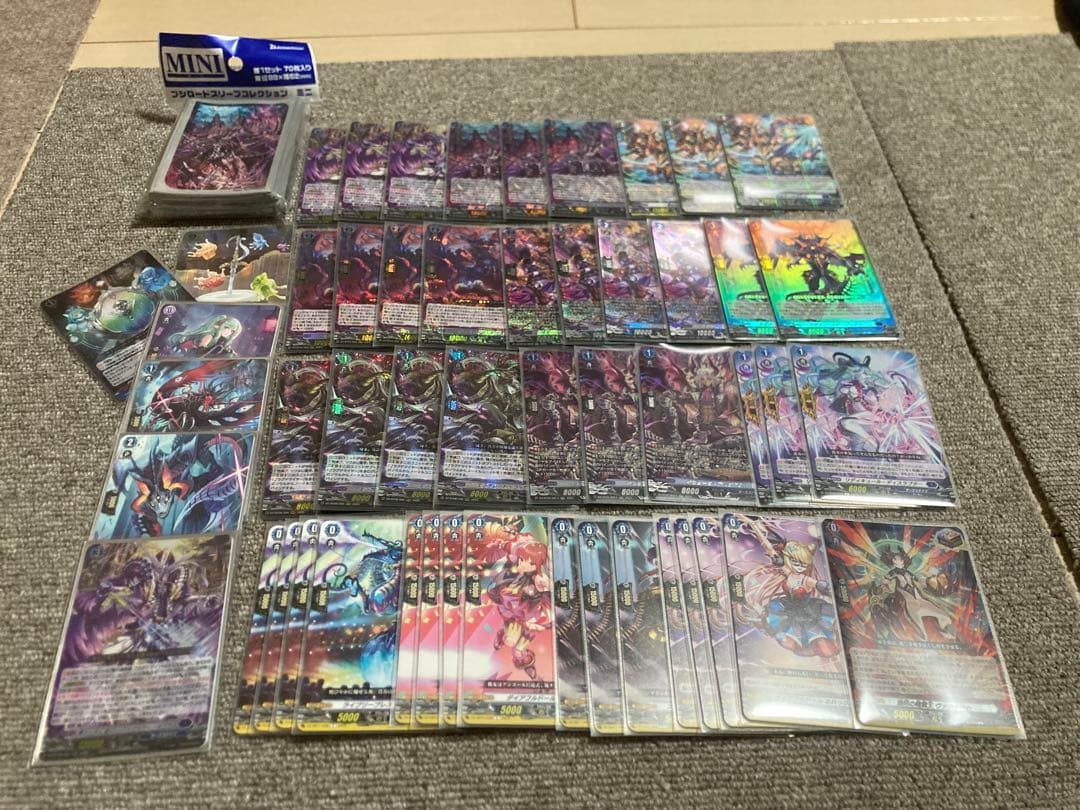 k*7様 スリーブ付き　ブラグドマイヤー　デッキ　SR多め　パーツ　RRR仕様