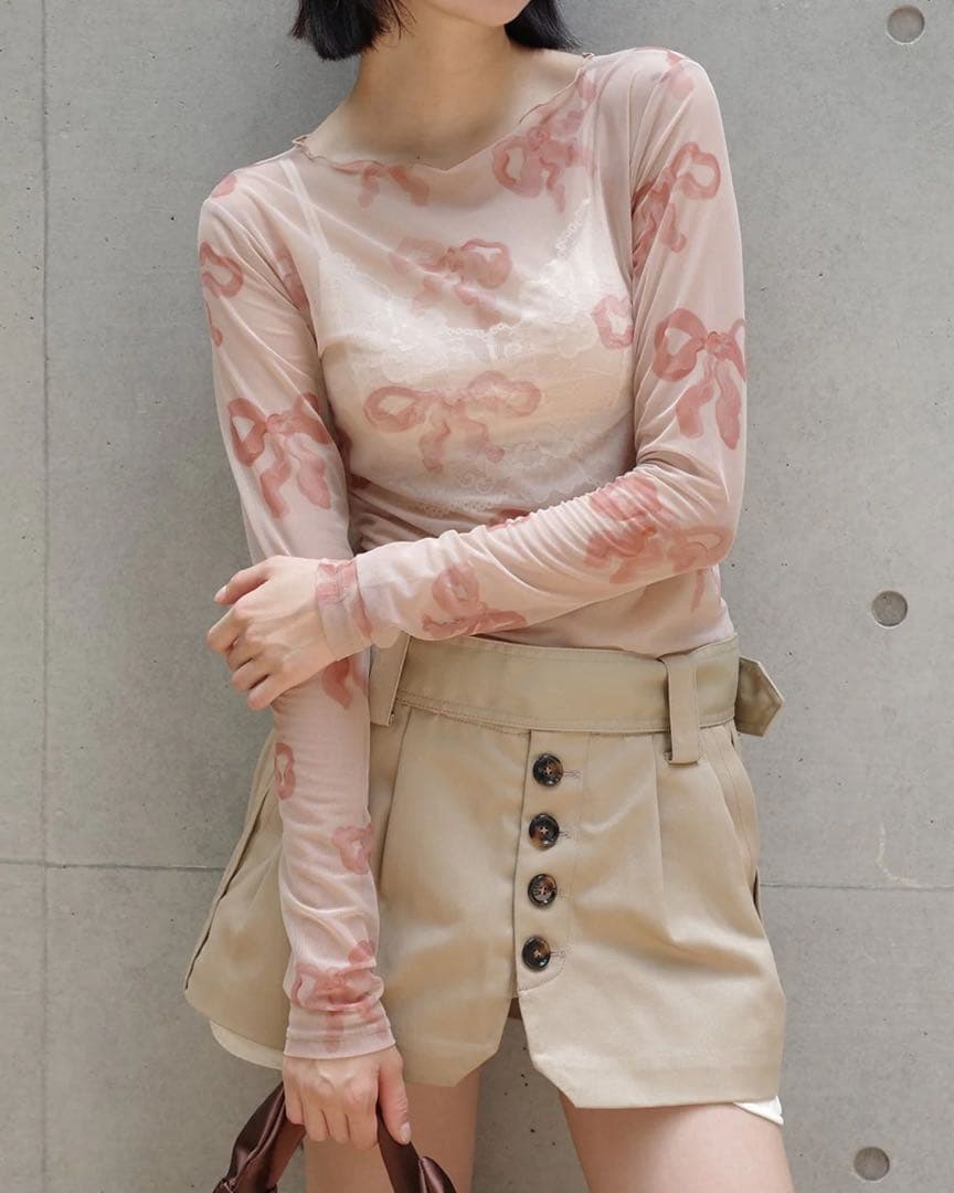 POPPY シアートップス 1/2限定値下げ