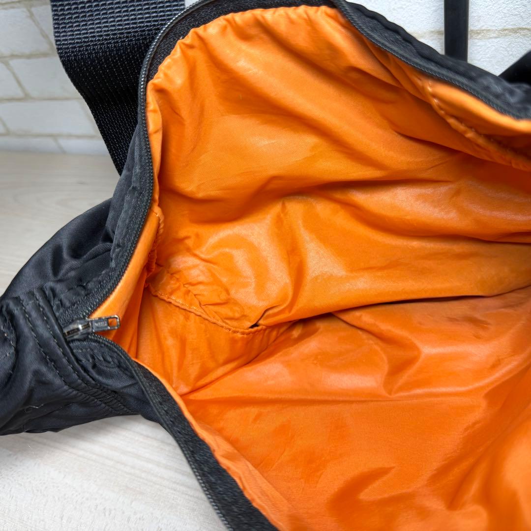 PORTERタンカー ボディバッグ ウエストバッグ ブラック L