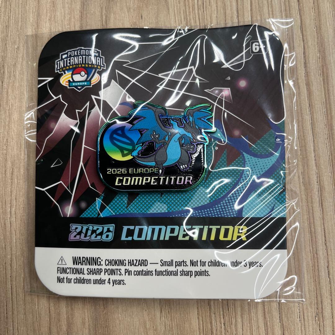 ポケモン　メガリザードンX ピンズ 　EUIC2026限定 　ロンドン