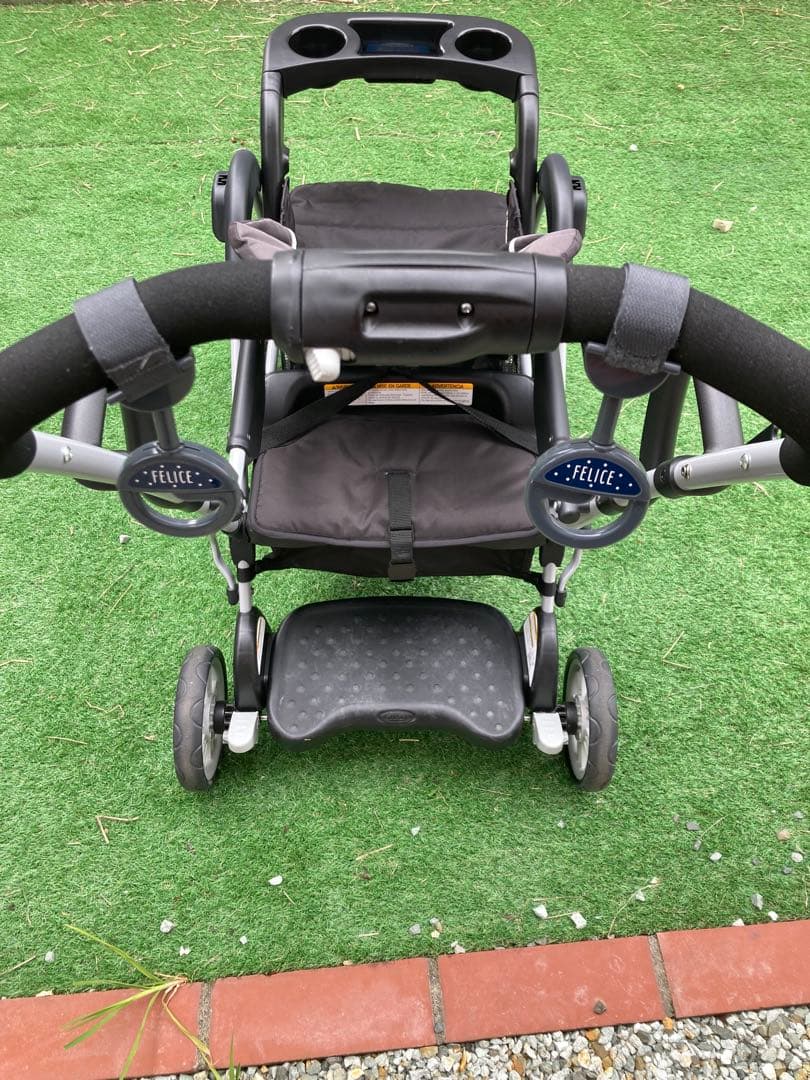 GRACO ROOMFOR2 ブラック ベビーカー