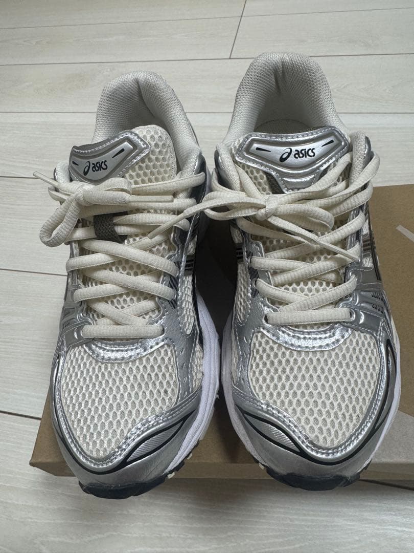 靴 GEL-KAYANO 14 CREAM/BLACK 23.5cm