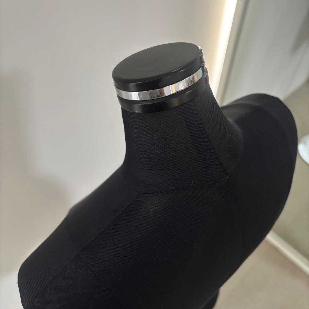 レディース マネキン トルソー ブラック 高さ調節可能