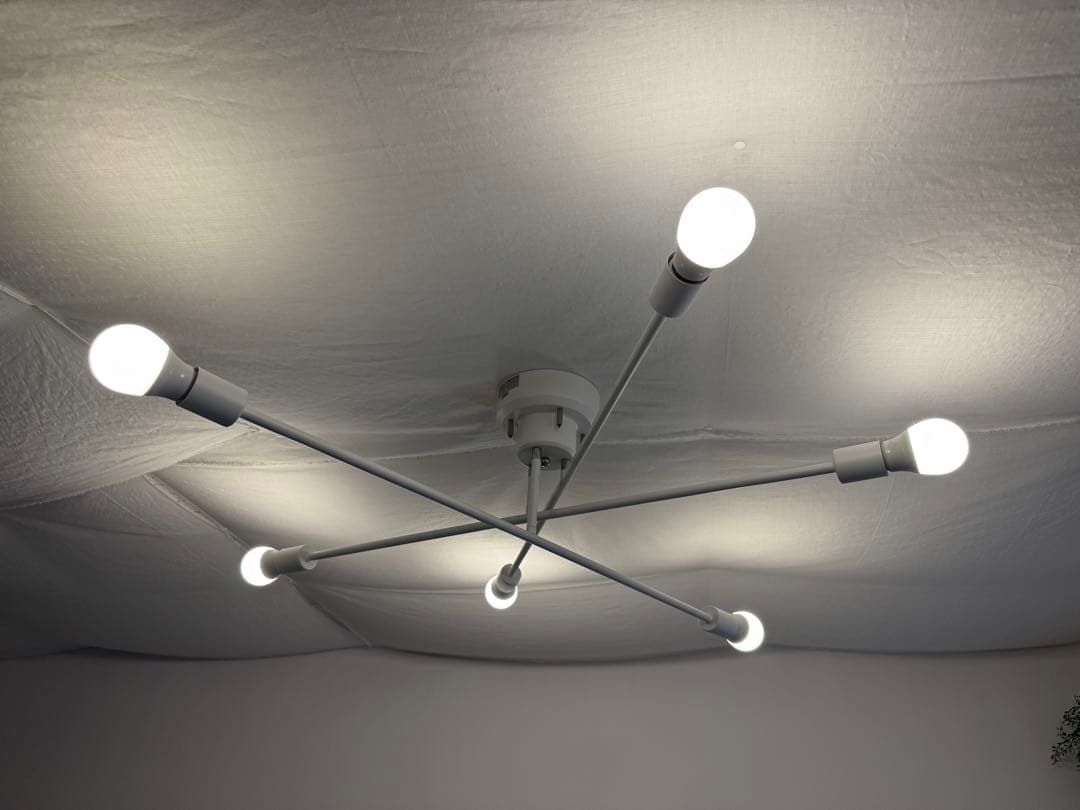 シーリングライト　6灯　E26 HIKARIYA 楽天市場　ホワイト　LED専用