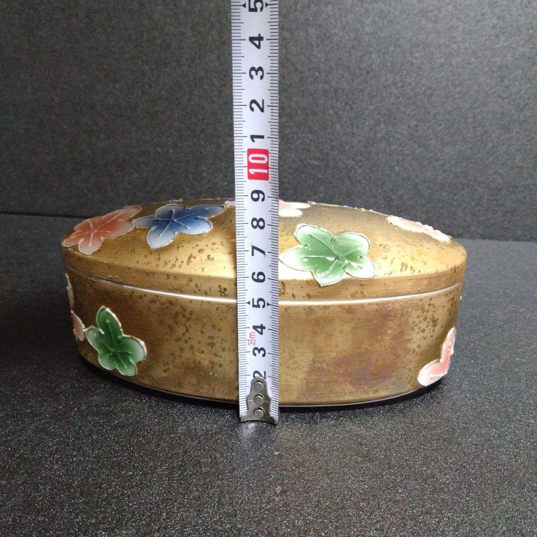 未使用 有田焼 文山窯 金桜紋 陶箱　お祝い