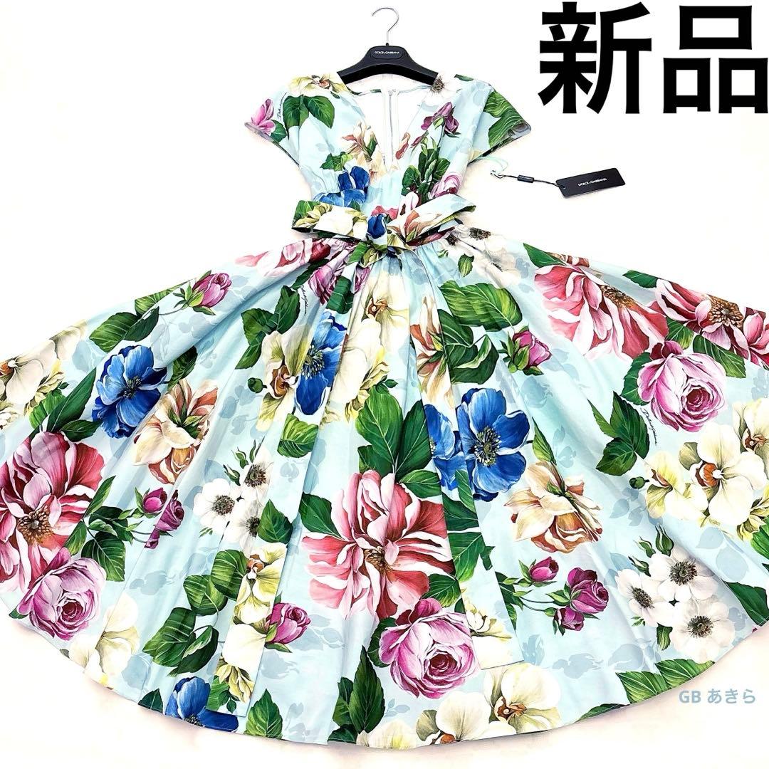 【新品タグ付き】定価25.5万円dolce&gabbanaワンピース　正規品38