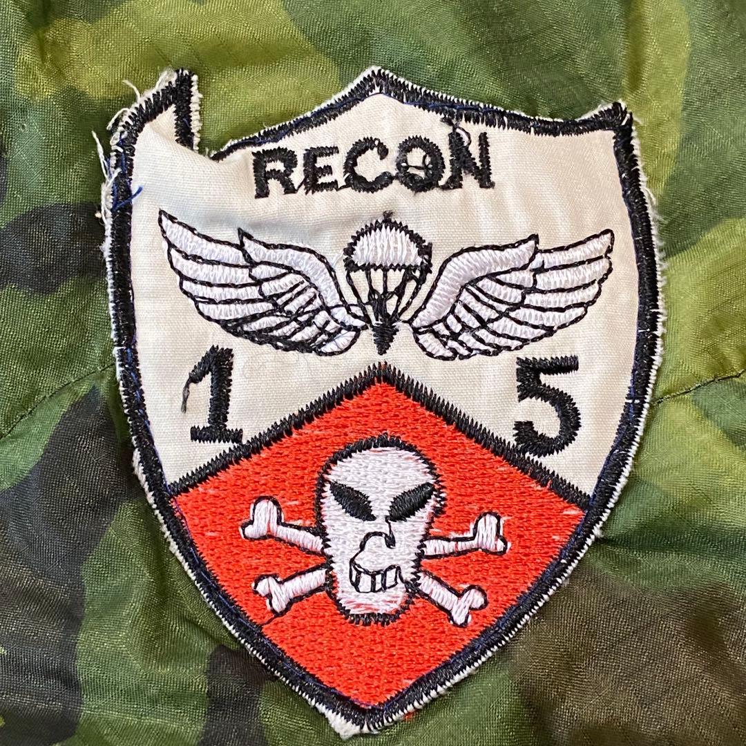 格安 VINTAGE USMC スカル×スーベニアジャケット ビッグサイズ