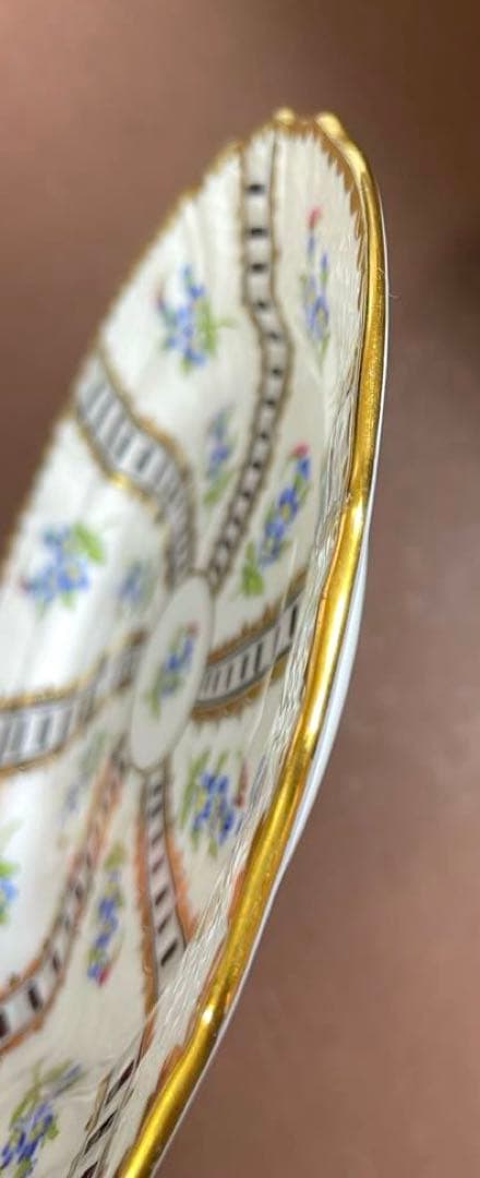 p*o様 HEREND ヘレンド忘れな草パンザラプレート15.5cmレア貴重稀少