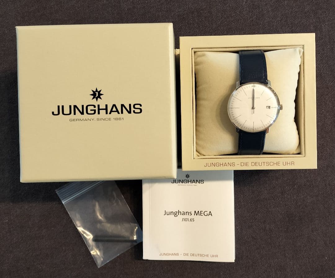 ジャンク品　JUNGHANS ユンハンス　マックスビル　メガ