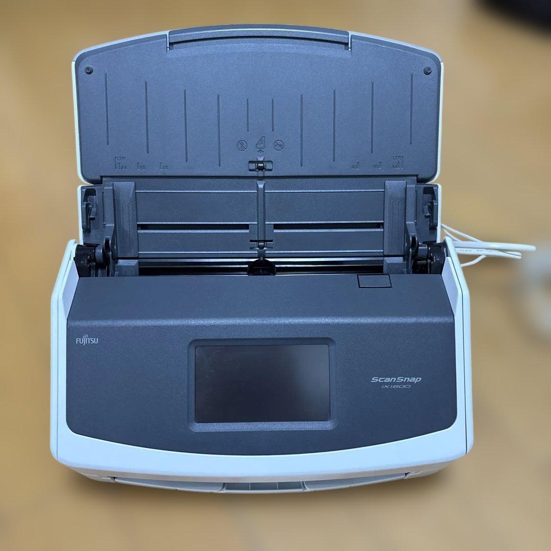 ScanSnap ix1600 ジャンク品 読み取りガラス面に汚れあり