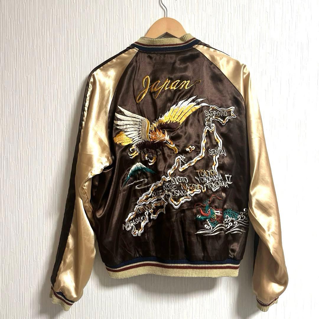 ＊テーラー東洋　スカジャン　エイリアン　鷲　L