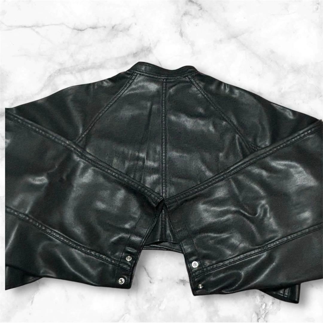 【新品未使用！】定価２万2千円Ameri SHORT FAKE LEATHER