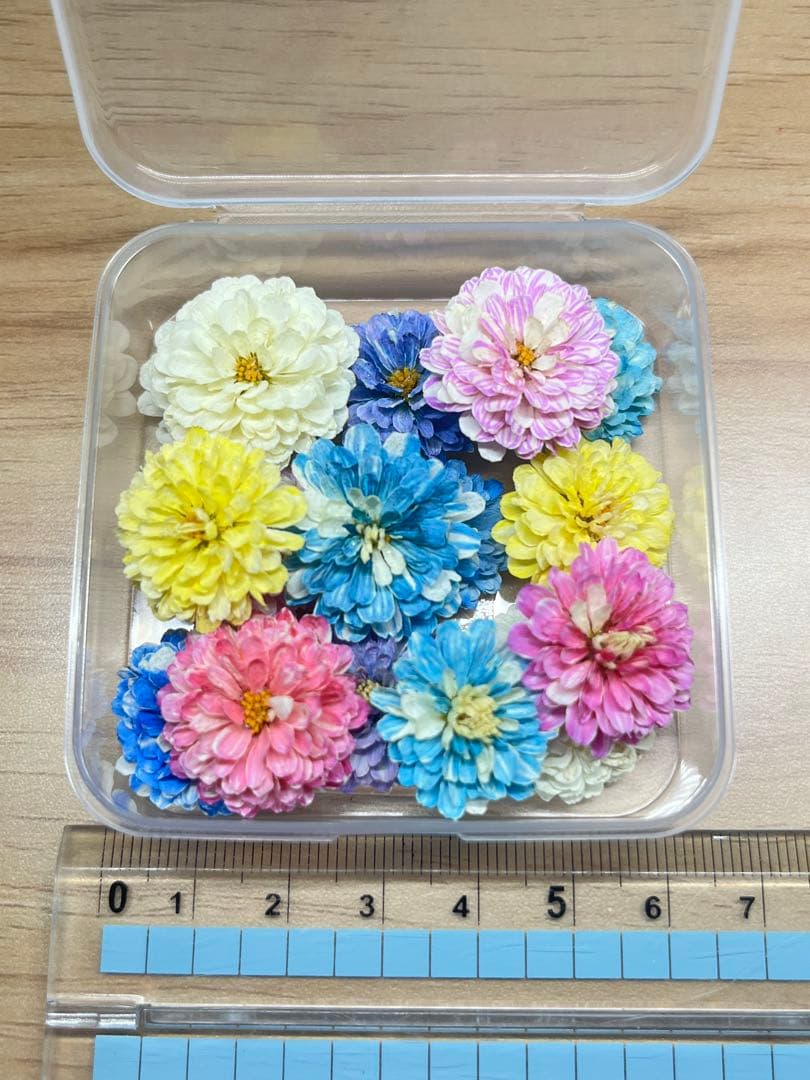 ハンドメイド　花材　ドライフラワー　花材詰合せ　ガーデンマム　15輪+α