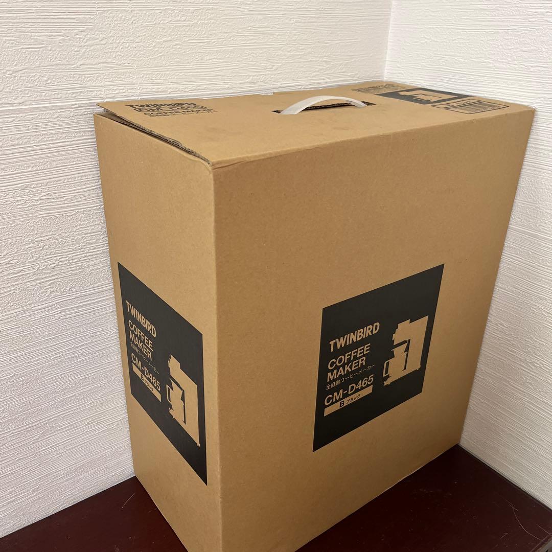 新品未使用　ツインバード　コーヒーメーカー　CM-D465(Bブラック)