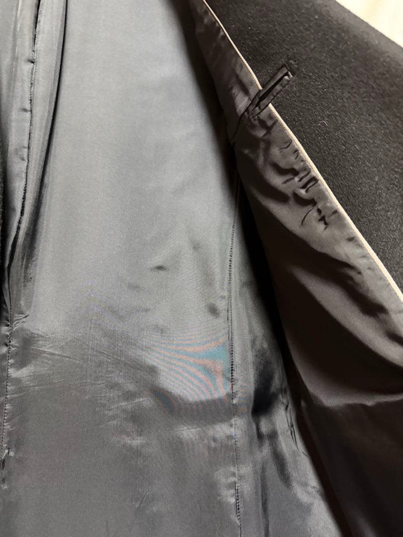 【美品】UNITED ARROWS購入チェスターコート　ブラック　38