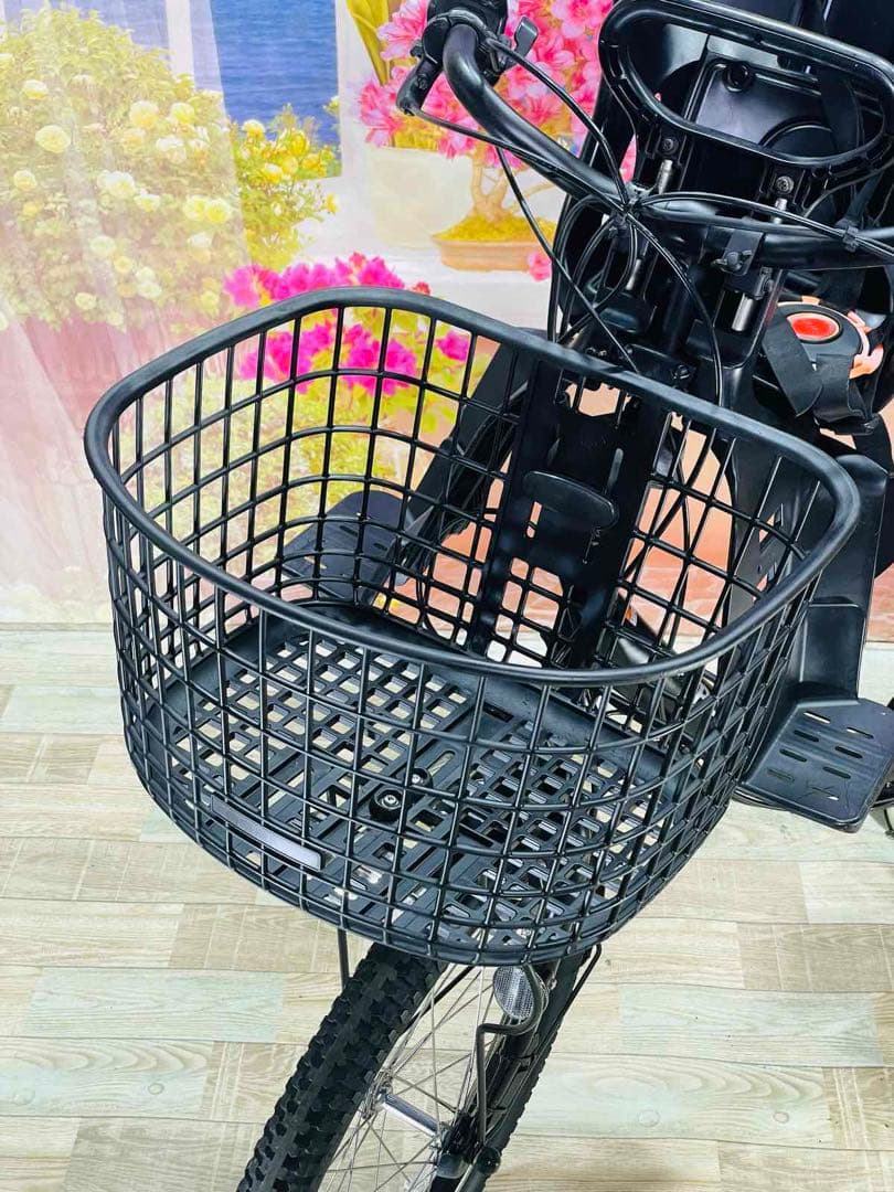 人気モデル！パスバビー12AH⭐️ヤマハ子供乗せ電動自転車Y3161