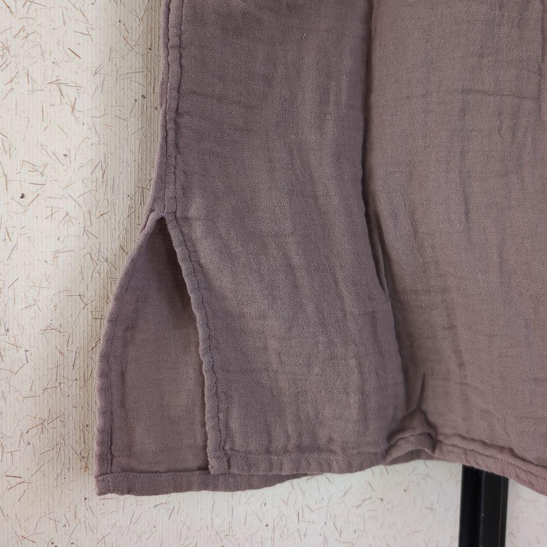 ウチノ 前開きワンピース　ルームウェア　Freeサイズ