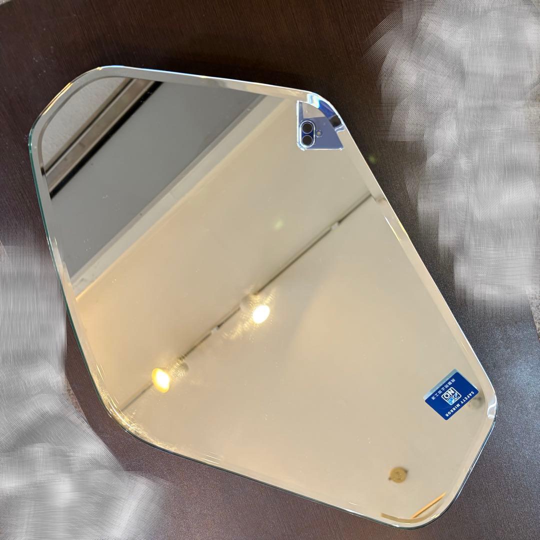 エコメルカリ便限定/塩川光明堂 ミラー クォーツ-450 W300×H450 鏡