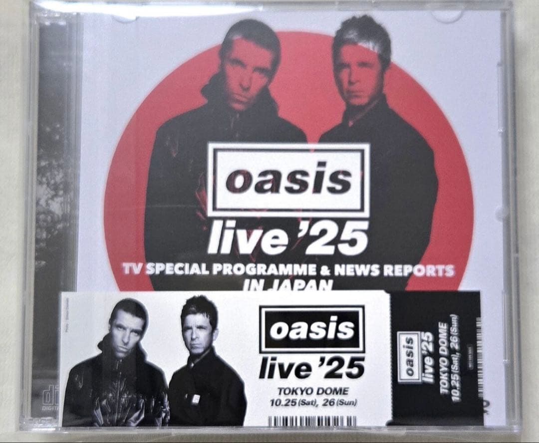 oasis DEFINITIVE TOKYO DOME 2025 未開封