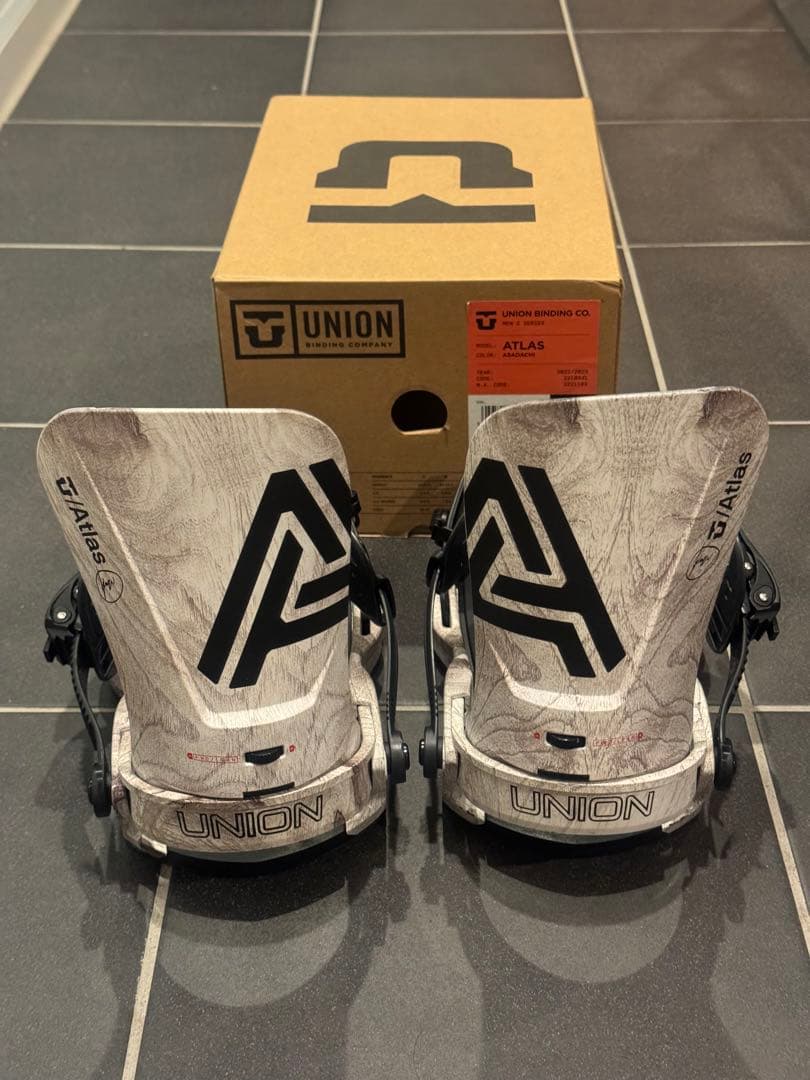 美品✨5回使用　22-23UNION ATLAS ユニオン ビンディング