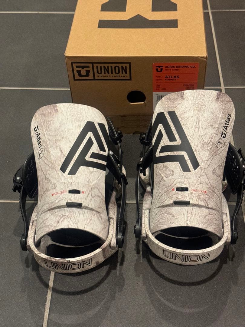 美品✨5回使用　22-23UNION ATLAS ユニオン ビンディング