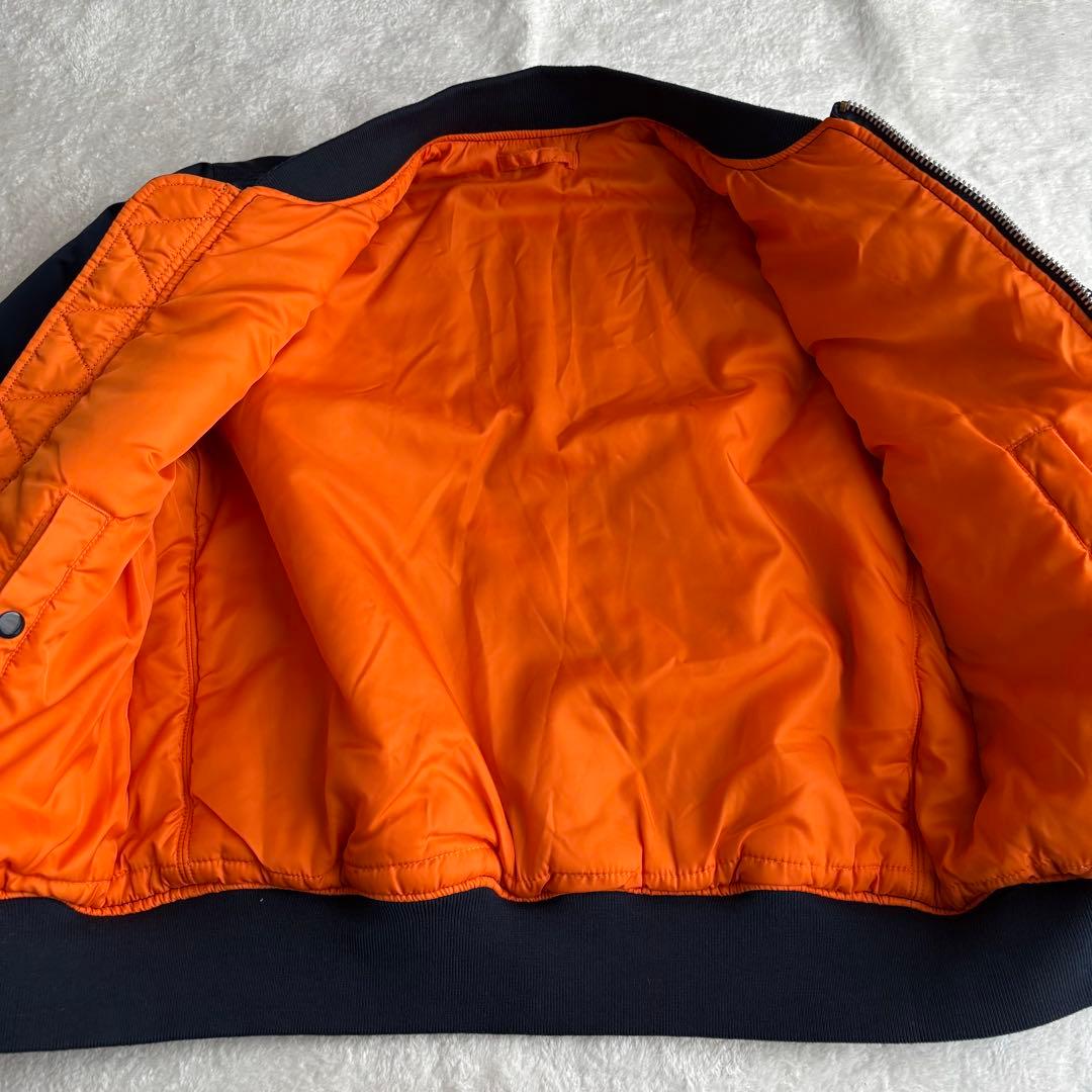 ✨️美品✨️ ALPHA INDUSTRIES MA-1 ネイビー Lサイズ 紺