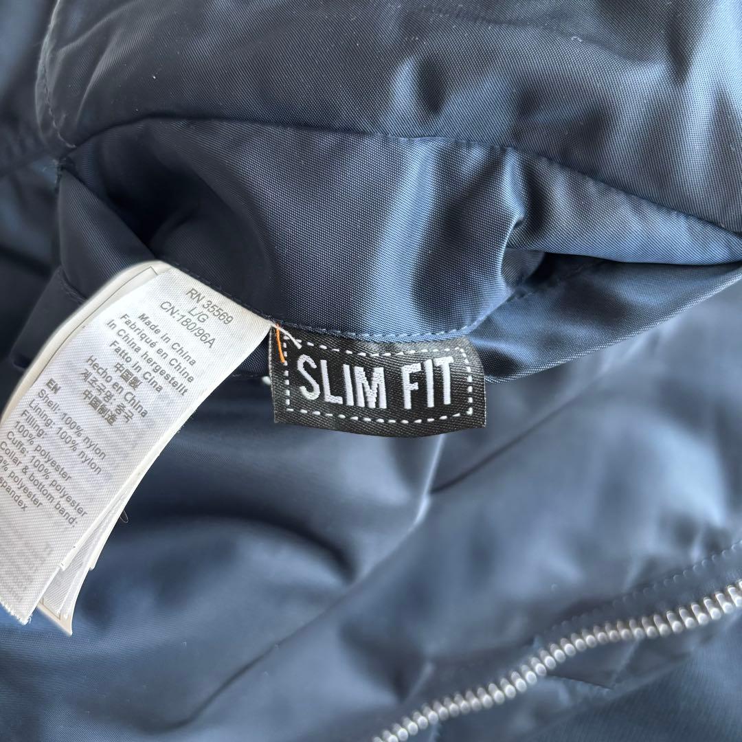 ✨️美品✨️ ALPHA INDUSTRIES MA-1 ネイビー Lサイズ 紺